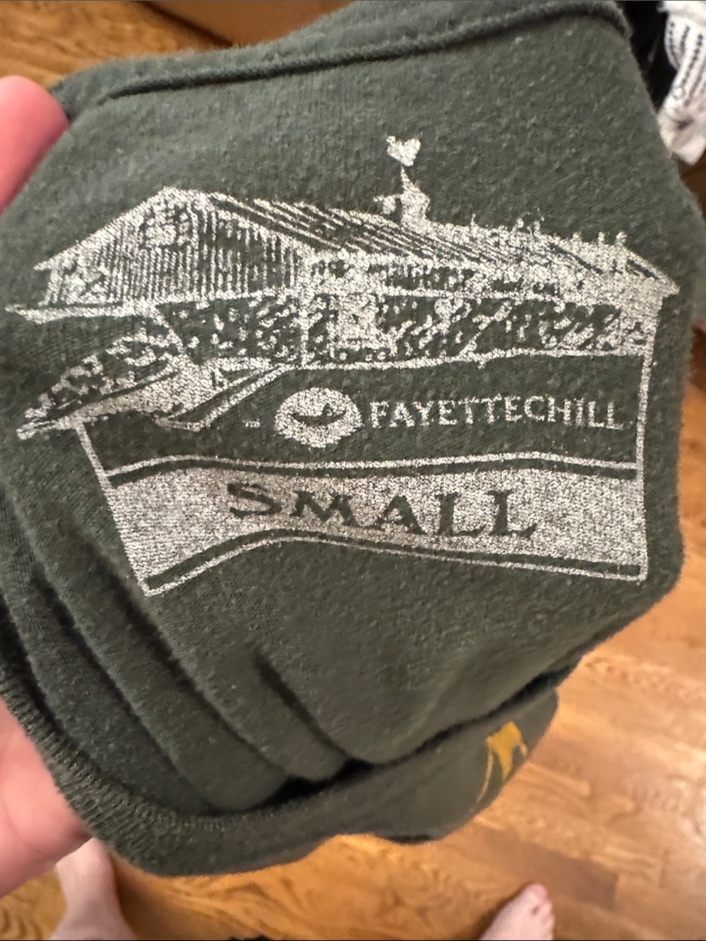Fayettechill Save The Buffalo River Graphic Tee size Small - Picture 2 of 3